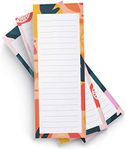 Jot & Mark Shopping List Pads Fruit Print | Elegant Notepads for Groceries and to-Do Lists (Set of Three)