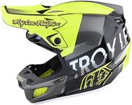 Troy Lee Designs SE5 Composite Adult Motocross Dirt Bike Helmet W/MIPS, Qualifier Glo Yellow / Black, Large