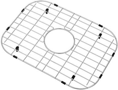 Zeesink Sink Protectors for Kitchen Sink,Sink Grid 18 1/2" X 13 3/8",Sink Bottom Grid,Stainless Steel Sink Grid with Center Drain,Sink Protector Grid