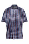 Champion Mens Whitby Country Casual Short Sleeve Shirt Red Check XXL