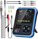DSO-TC3 Oscilloscope 3-in-1 Handheld Oscilloscope DDS Signal Generator Transistor Tester Portable Oscilloscope 500Khz Bandwidth 10MSa/s Sampling Rate, 6 Types of Waveforms, Transistors Measure