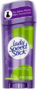 Lady Speed Stick Deodorant 2.3 Ounce Powder Fresh Invisi Dry (68Ml) (3 Pack)
