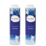 Beautisoul Ice Cool Perfumed Talcum powder for summer | Ice cool body talcum powder for men combo offer 300+300 g | Talcum Powder for Prickly Summer Heat