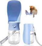 AVELORA Foldable Dog Water Bottle,Portable Dog Water Dispenser,Outdoor Pet Water Bottle for Dog,Cat,Puppy,Walking,Hiking,Travel.Dishwasher Safe,Puppy Accessories,10oz