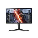 LG Ultragear 27GL83A-B 27 inch 16:9 QHD IPS 144Hz 1ms NVIDIA G-SYNC Compatible Gaming Monitor, Black