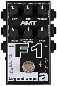 AMT F-1 F1-1 - Preamplificador de guitarra con Cab.Sim (Fender Twin Emulate)