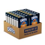 Quaker Dipps Granola Bars - Peanut Butter, Multi-Pack, 5 Bars, 156g (Pack of 12)