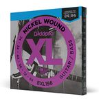 D'Addario EXL156 24-84 Fender Nickel Wound Bass VI Electric Guitar/Nickel Wound Bass Strings