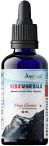ASTERVEDA Vedic Minerals Zeolite|Mega Cleanser|Humic And Fulvic Acid Liquid|Natural Body Cleanser & Detoxifier|Suitable For All Age Groups,50 Millilitre