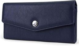 Nautica Women's RFID Wallet, Indigo Buff, One Size, Rfid Wallet