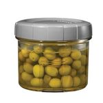 Starfrit LocknLock Tritan Pickle Jar with Strainer - 17oz/500ml - Airtight & Leakproof - Stain Resistant - Twist lid