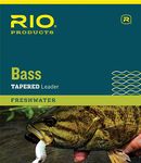 Rio Products Leaders Bass Leaders 9' 16Lb 3 Pack, Clear