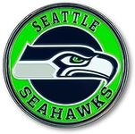 Seattle Seahawks NFL Metal 3D Team 