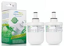 Aqualogis AL-093F Filter, 2 Pack - Compatible with Samsung DA29-00003F/3G Refrigerator Water Filter