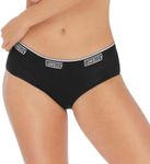 Bambody Leak Proof Hipster: Sporty Period Panties for Women and Teens - 1 Pack: Black - Medium