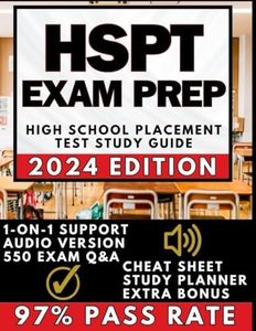 HSPT PREP BOOK: Catholic High School Placement Test Made Simple, Clear & Concise | AUDIO, 30-DAY STUDY PLANNER, 1-ON-1 SUPPORT, MOCK EXAMS AND PERSONALIZED PLAN