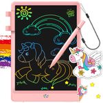 Ansel LCD Writing Tablet 10 Inch Drawing Tablet for Kids, Colorful Screen Doodle Board and Kids Drawing Pad for Ages 2+