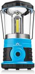 Blazin' Sun 800 | Brightest Lanterns Battery Powered LED Camping and Emergency | Hurricane, Storm and Power Outages (Blue)