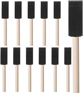 Foam Paint Brushes Sponge Paint Brush,30pcs Small Foam Brushes for Staining,Sponge Wood Handle Paint Brush,Sponge Brushes Foam Brushes,Foam Brushes for Painting,Foam Craft Paint Brush for Painting