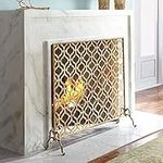 Spark Guard Large Wrought Iron Fire