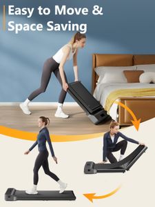 WalkingPad Under Desk Foldable Treadmill – Compact Home Office 6km/h with Remote & App