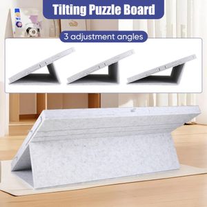 Ruication Tilting Jigsaw Puzzle Board – Adjustable Tabletop Organizer