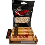 Rigasz Roach Raw Rolling Machine 5 Packs KS Slim Papers and XL-Filters