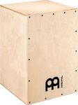 Meinl Percussion Headliner Cajon Instrument - Compact Drum Box with Snare and Bass Sound - Playing Surface Baltic Birch (HCAJ100NT)