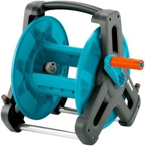 Gardena 8007-20 - Portatubo 50 Classic per un Massimo di 50 m di Tubo Ø int. 13 mm (1/2) o 30 m di tubo Ø int. 19 mm (3/4), Standard, 50 m