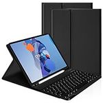 LAMA 10.9&11 Inch iPad Keyboard Case, Detachable Keyboard Case for 10.9&11 inch iPad (iPad Air 5th/4th & iPad Pro 2022/2021/2020/2018) iPad Case with Wireless Bluetooth Keyboard &Pencil Holder,Black