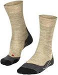 FALKE Men TK2 Melange Hiking Socks, Green (Khaki 7093), 6.5-8.5