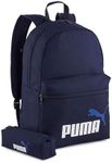 PUMA Unisex Phase Backpack Set, Navy, One Size