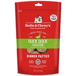 Stella & Chewy’s Freeze Dried Raw Dinner Patties – Grain Free Dog Food, Protein Rich Duck Duck Goose Recipe – 156g Bag