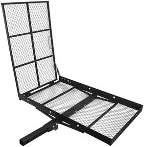 Folding Wheelchair Scooter Carrier Rack 250KG Medical Rack Ramp Hitch Mount