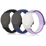 3 Pack AirTag Wristbands for Kids, 