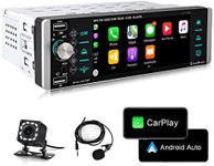 Single Din Car Stereo Compatible wi