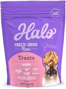 Halo 100% Wild Caught Salmon Freeze-Dried Raw Treats 1.6 oz.