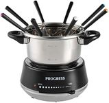 PROGRESS EK4375BLK Swiss Fondue Set