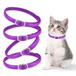 4 Pack Calming Collar for Cats,Cat Calming Collar,Calming Collar Anxiety Relief for Cats,Pheromone Cat Calming Collar with 30 Days Long-Lasting Effect, Adjustable Fits All Small Medium Large Cat