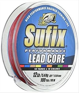 Sufix Performance Lead Core 100 Yards Metered Fishing Line (12-Pounds)