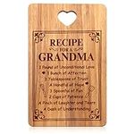 Gifts for Grandma Wooden Cheese Cha