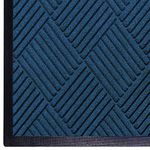 Andersen 208 Waterhog Classic Diamond Polypropylene Fiber Entrance Indoor/Outdoor Floor Mat, SBR Rubber Backing, 5-Feet Length X 3-Feet Width, 3/8-Inch Thick, Navy