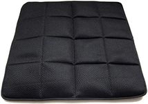 DGQ Natural Bamboo Charcoal Non-Slip Breathable Deodorizer Seat Cushion - Home Office Car Chair Cover Pad Mat (Black)