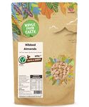 Wholefood Earth Nibbed Almonds 500 g | GMO Free | High Fibre | Source of Protein