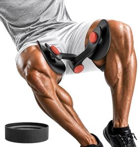 Tinrief 35 LB Thigh Exerciser Kegel Exerciser, Pelvic Floor Trainer, Kegel Trainer for Postpartum Rehabilitation, Trimmer Inner Thigh, Thigh Toner Workout (35LB Black)