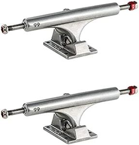 Ace Skateboard Trucks AF1 Silver 66 (9.0In Axle) Pair, 66 (9.0In)