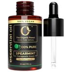 Organic Spearmint Oil for Skin and Body Massage | Spearmint Essential Oil for Aromatherapy | Spearmint Oil for Facial Hair |