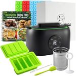 2-In-1 Magical Infuser Machine, Herb Decarboxylator & Gummy Maker. Butter maker Machine for creating Infused Butter, Gummies, Herbal Oil & More. Recipe Book & All Accessories