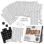 Poetry Tiles The Essential Kit for Fridge Poetry - 797 pcs Word Magnets for Magnetic Refrigerator Poems and Story Building - Use Fun Magnets for Creativity, Word Games, and Funny Poetry