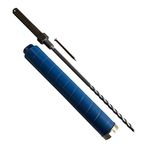 1-5/8" Dry Diamond Core Drill Bits for Brick and Block, 9.5" Drilling Depth, 10mm Segment Height, SDS Max Pilot Bit Adapter